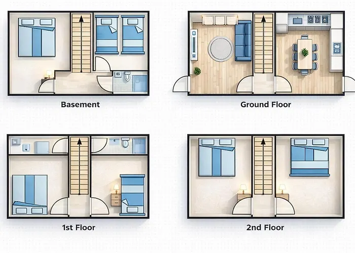 Contractor Accommodation, 6br House With Parking *